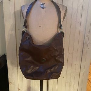 Capezio Brown Purse with Gold Accents